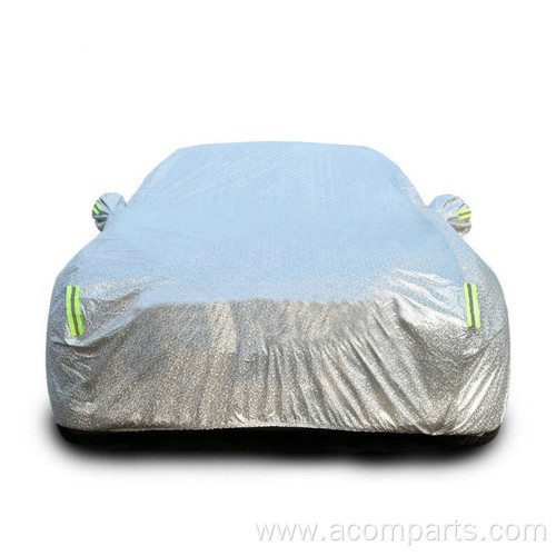 Universal customized models car cover with zipper